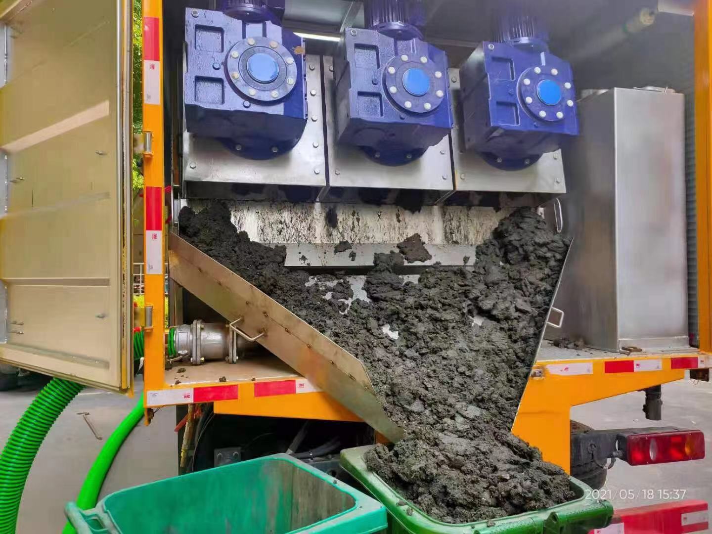 泉港化粪池清掏城市维护站-泥浆净化干湿分离处理